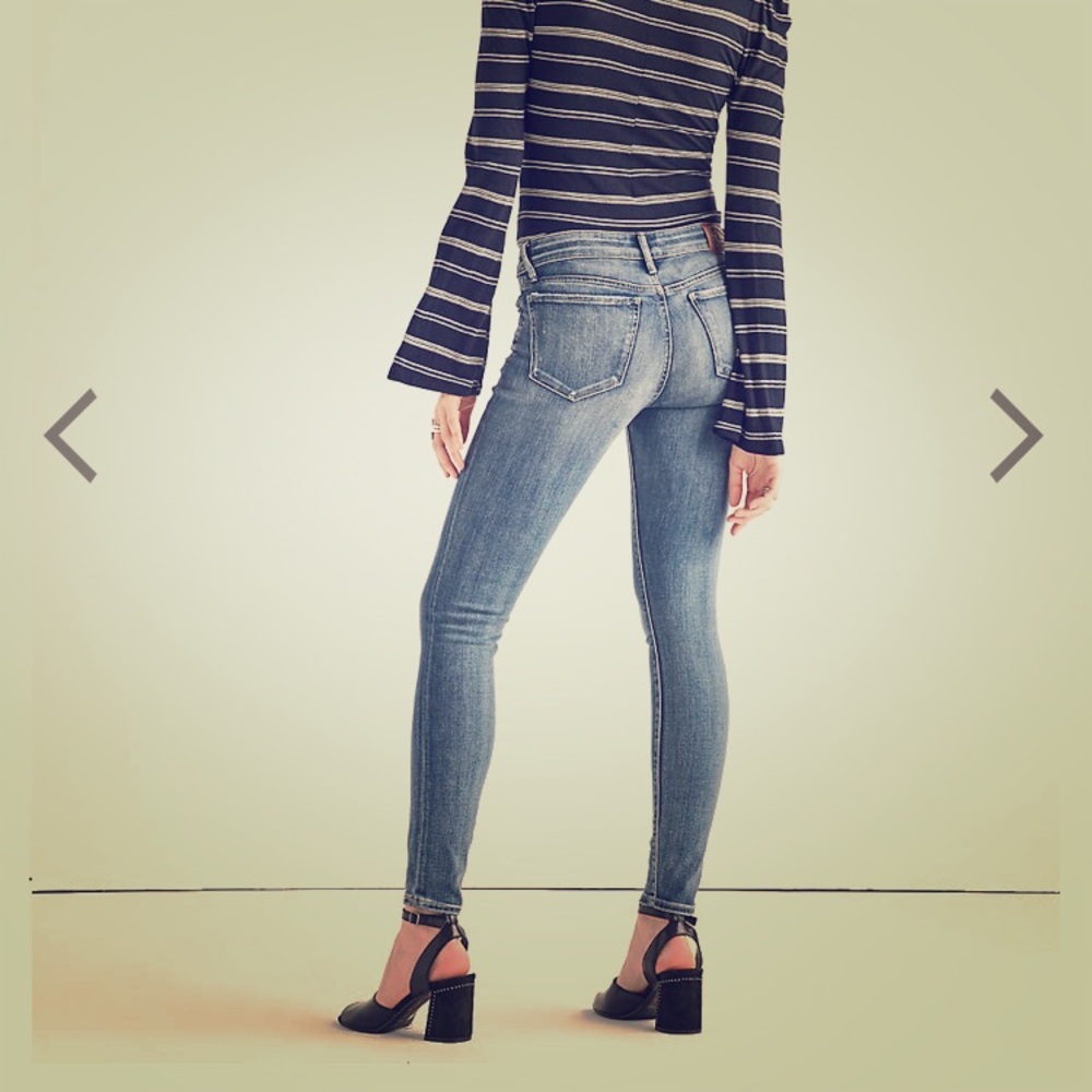Lucky Brand Ava Skinny Midrise Jeans Hubbard